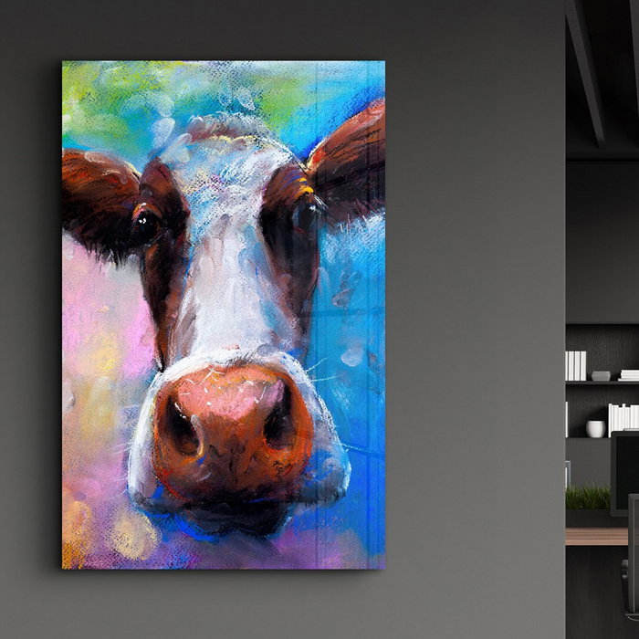 Wallity CAM-2027 Pintura Decorativa de Vidrio Templado Multicolor 46 x 72 cm Wallity CAM-2027 Pintura Decorativa de Vidrio Templado Multicolor 46 x 72 cm